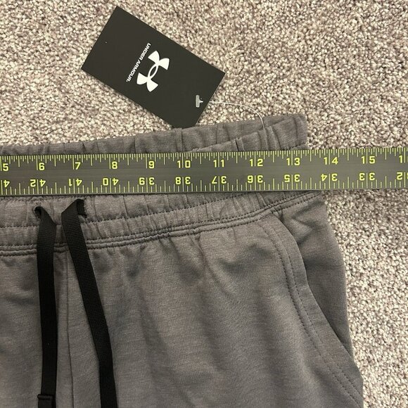 Under Armour Women's Rival Terry Jogger Size XS Gray Pockets Drawstring NWT $50 - Picture 8 of 15